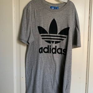 UniSex Gray Adidas Tee